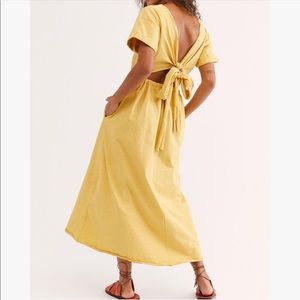 Free People beach sorrento midi dress